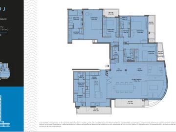 Venta Departamento 3 ambientes  2 baños , Balcones - Tigre