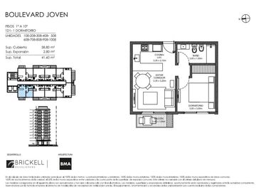 Venta Departamento Monoambiente con balcón - en Tigre