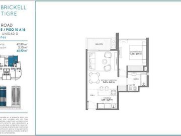 VENTA DEPARTAMENTO 2 AMBIENTES  - TIGRE