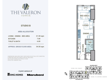 Combine units 131sqm Valeron Tower DMCI Marubeni in Pasig Near BGC,Ortigas CBD