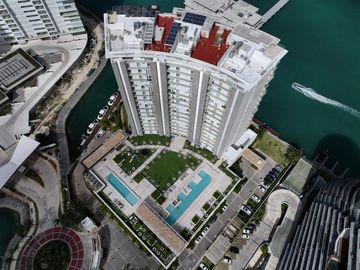Departamento en  Venta/Renta en Aria Puerto Cancún 2 Recámaras