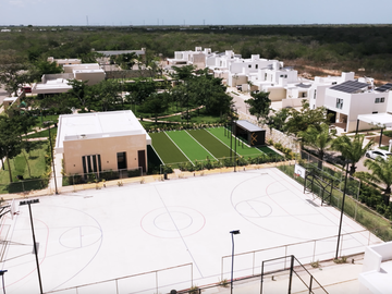 Casa de una planta en privada al norte de Mérida