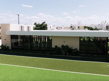Casa de una planta en privada al norte de Mérida