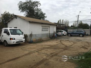 Vendo Terreno Villa Alemana, Esquina Con Casa Y Taller Mec.