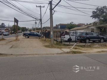 Vendo Terreno Villa Alemana, Esquina Con Casa Y Taller Mec.