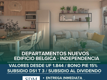 DEPARTAMENTOS NUEVOS EN INDEPENDENCIA