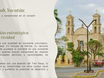 HORIZONTES TIXKOKOB Terreno residencial en venta en Pueblo Tixkokob