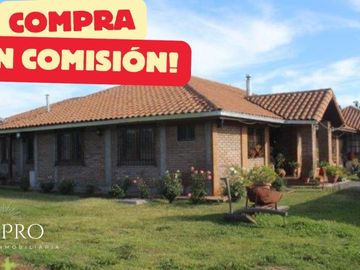 EXQUISITA PARCELA CON 2 CASAS EN RENGO A MINUTOS DEL CENTRO