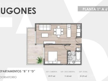 Departamento MONOAMBIENTE Venta Remedios De Escalada