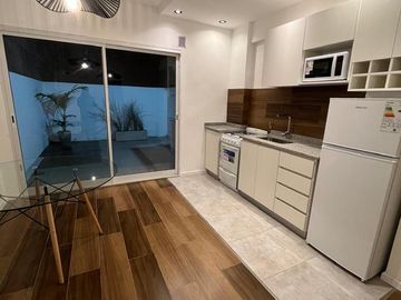 Venta departamento 1 ambiente con patio, Plaza Colon, Mar del Plata