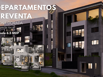 Departamentos en Preventa en Zona Dorada