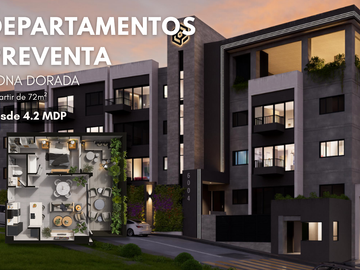 Departamentos en Preventa en Zona Dorada