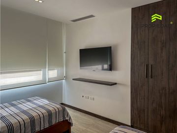 Departamento en alquiler frente al mar en Manta con terraza y jacuzzi