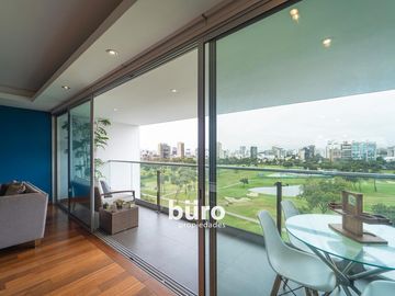 MODERNO DEPARTAMENTO EN VENTA 3 DORMITORIOS MARAVILLOSA VISTA AL GOLF SAN ISIDRO