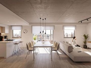 DEPARTAMENTO AL POZO EN VENTA 2 DORMITORIO ABASTO