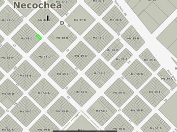 TERRENO EN VENTA 245m2 BARRIO MATADEROS, NECOCHEA
