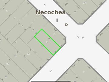 TERRENO EN VENTA 250m2 BARRIO MATADEROS, NECOCHEA