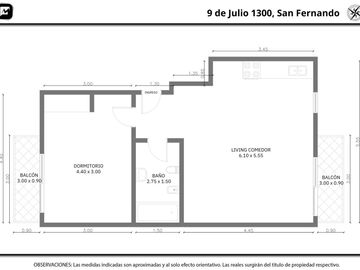 Departamento 3er piso luminoso 2amb 1dorm placar balcón cocina integrada y cochera fija cubierta