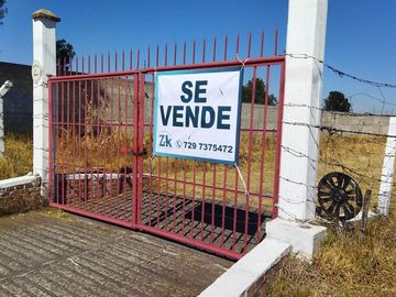 RANCHO DE 10,583 METROS EN CARRETERA IXTLAHUACA-TECAXIC, ESTADO DE MÉXICO, INLCUYE CIERTAS INSTALACIONES Y UNA CABAÑA, EL PREDIO CUENTA CON AGUA