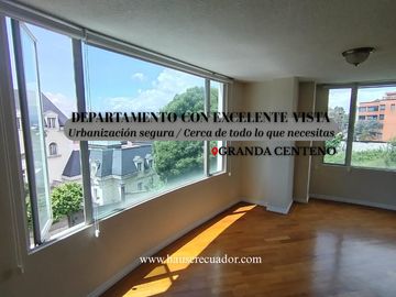 Departamento 3 habitaciones linda vista - Urbanización con seguridad 24/7- Granda Centeno - Quito