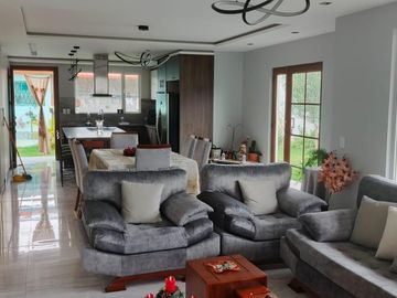 VENTA CASA UNA SOLA PLANTA CON DEPARTAMENTO, TERRENO DE 1000 M2 EN GUAYLLABAMBA