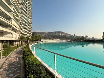 Tu oasis en la ciudad! Depto con laguna privada