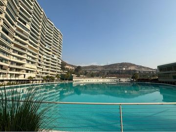 Tu oasis en la ciudad! Depto con laguna privada