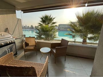 Tu oasis en la ciudad! Depto con laguna privada