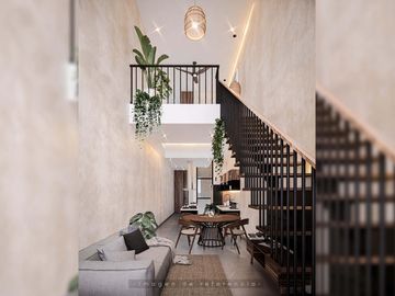 Departamento en venta de 1 recámara en Cancún, con terraza privada y doble nivel