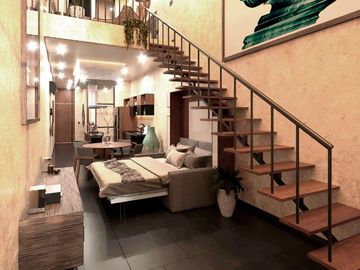 Departamento en venta de 1 recámara en Cancún, con terraza privada y doble nivel