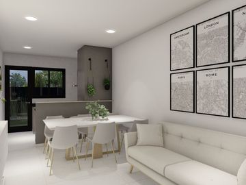 DUPLEX A ESTRENAR 3 AMB. PALOMAR COCHERA, PATIO