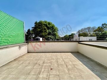 VENTA CASA EN CONDOMINIO CONJUNTO DE SOLO 2 CASAS EN COL. DEL CARMEN COYOACAN