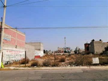 Terreno en Venta en Chimalhuacan, Edo de Mexico, Cerca de Mexibus Embarcadero