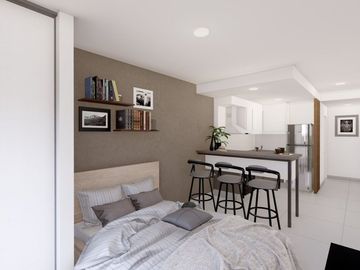 DEPARTAMENTO VENTA ALMAGRO 1 AMBIENTE CON BALCON