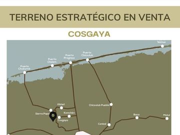 TERRENO EN VENTA EN KOMCHEN MERIDA YUCATAN CON FACIL ACCESO CON SUELO MIXTO