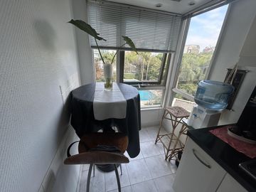 VENTA QUARTIER SINCLAR 3  AMPLIOS AMB, BALCON TERRAZA  VISTA A PARQUE Y PSICINA , MUCHA LUZ Y SOL!