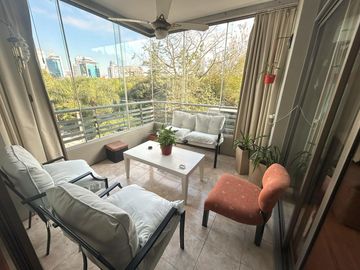 VENTA QUARTIER SINCLAR 3  AMPLIOS AMB, BALCON TERRAZA  VISTA A PARQUE Y PSICINA , MUCHA LUZ Y SOL!