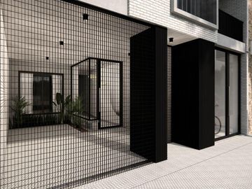 Departamento con balcón y patio en primero piso