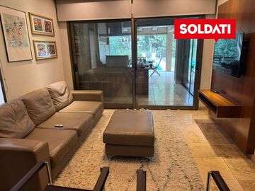Casa en Ayres de Pilar en alquiler con muebles, 4 cuartos, impecable!