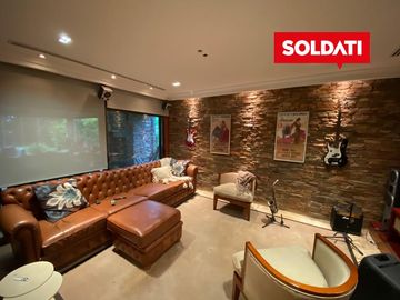 Casa en Ayres de Pilar en alquiler con muebles, 4 cuartos, impecable!