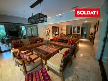 Casa en Ayres de Pilar en alquiler con muebles, 4 cuartos, impecable!