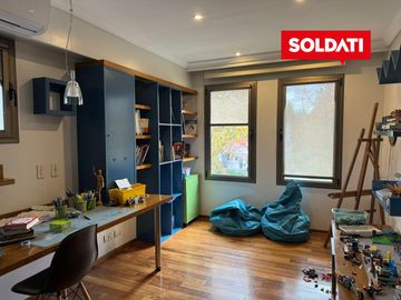 Casa en Ayres de Pilar en alquiler con muebles, 4 cuartos, impecable!