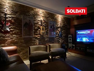 Casa en Ayres de Pilar en alquiler con muebles, 4 cuartos, impecable!