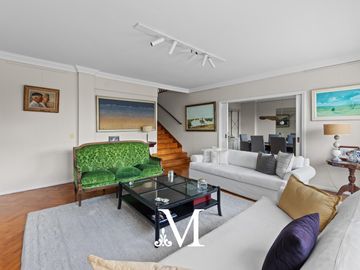 Departamento de 6 ambientes con terraza y parrilla en Retiro, cochera y seg 24hs muy luminoso