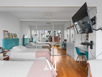 Departamento de 6 ambientes con terraza y parrilla en Retiro, cochera y seg 24hs muy luminoso