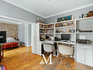 Departamento de 6 ambientes con terraza y parrilla en Retiro, cochera y seg 24hs muy luminoso