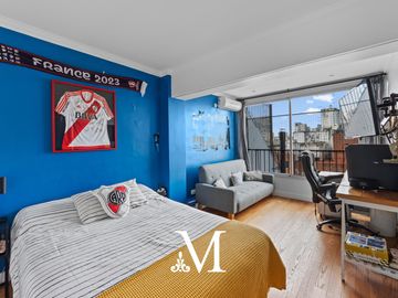 Departamento de 6 ambientes con terraza y parrilla en Retiro, cochera y seg 24hs muy luminoso