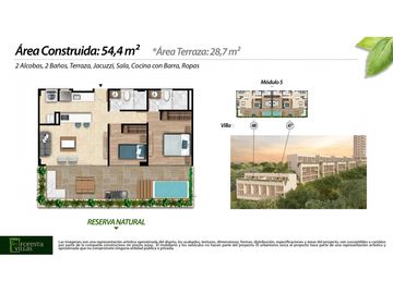 Se Vende Cesión de Derechos Pent-house - Sector Avenida 19 Norte