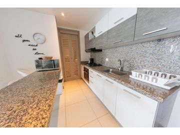 Apartamento Bocagrande vista al mar y centro amurallado