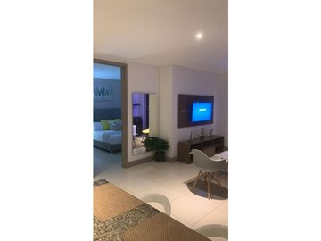 Apartamento Bocagrande vista al mar y centro amurallado